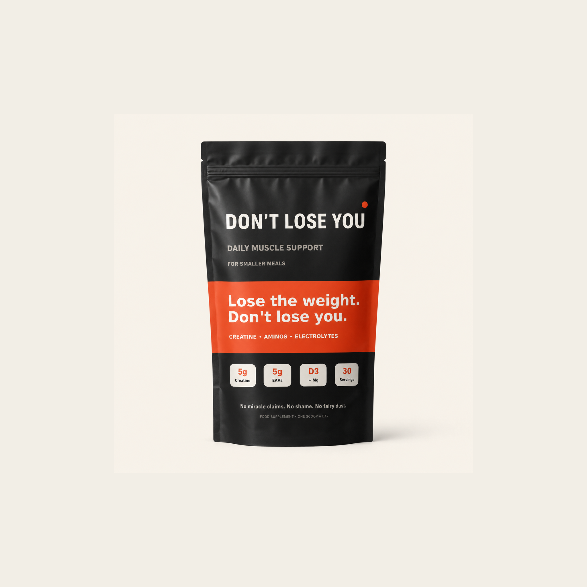 DON'T LOSE YOU — Daily Muscle Support