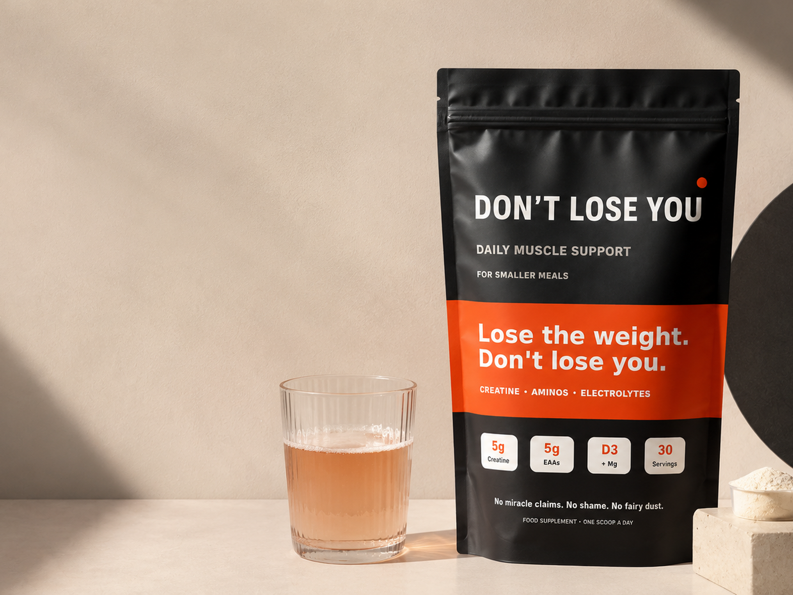 DON'T LOSE YOU — Daily Muscle Support