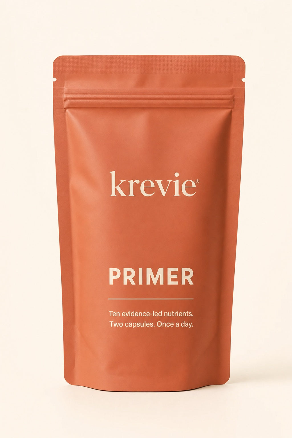 Krevie routine set up for daily use