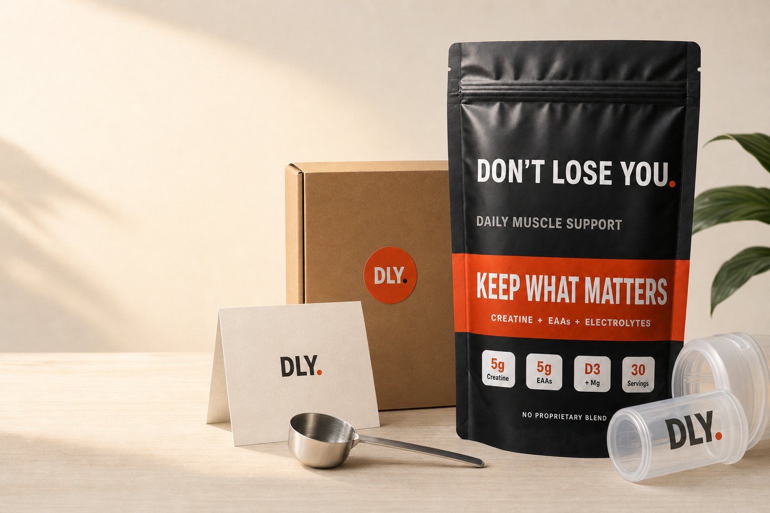 DON T LOSE YOU founder batch with kraft mailer and welcome card
